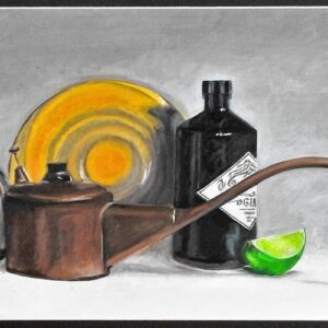 Oil can and Gin
