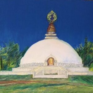 Peace Pagoda in Leverett, Massachusetts